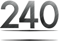 240 Group Logo, the builder and designer of the West Bend Creamery website.